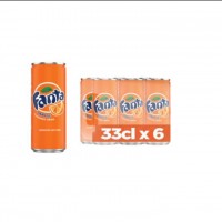 Fanta Orange regular 33cl x 6